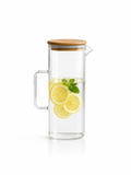 1500ml Glass Pitcher with Bamboo Lid