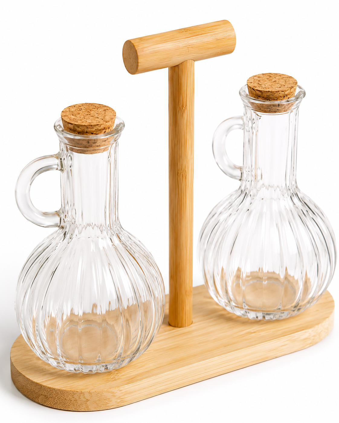 Elegant Oil & Vinegar Dispenser Set