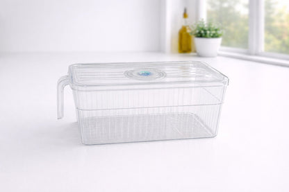 Plexi Food Storage With Cover/Handel