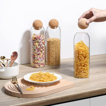 Jar With Circle Cover