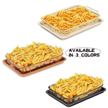 Stainless steel tray and basket