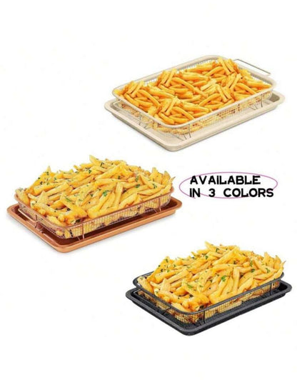 Stainless steel tray and basket