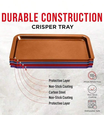 Stainless steel tray and basket