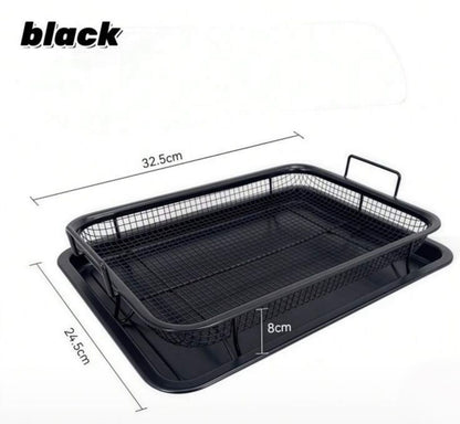 Stainless steel tray and basket