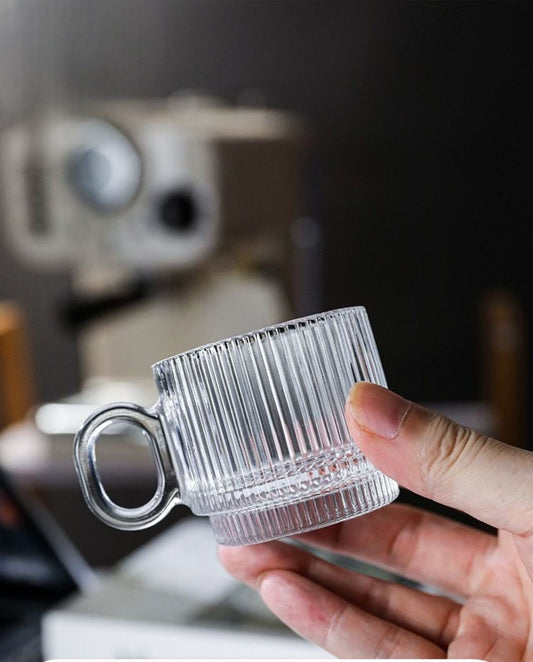 Transparent Glass Coffee Cups