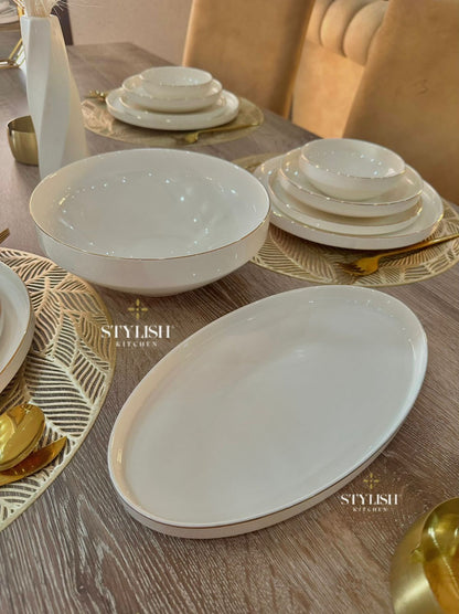 Gold Ceramic luxury Service Set