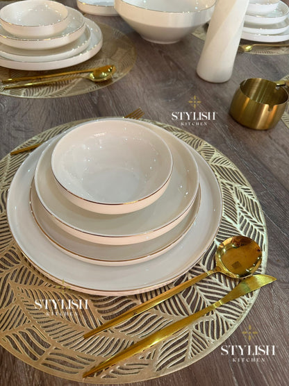 Gold Ceramic luxury Service Set