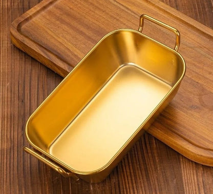 Stainless Steel Roasting Pan – Rectangular with Handles