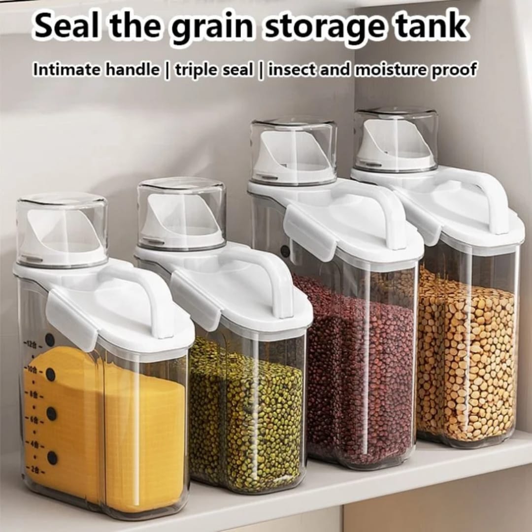 Sealed Grain Storage Containers