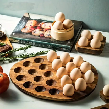 Wooden Egg Holder