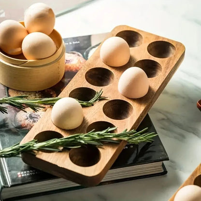 Wooden Egg Holder