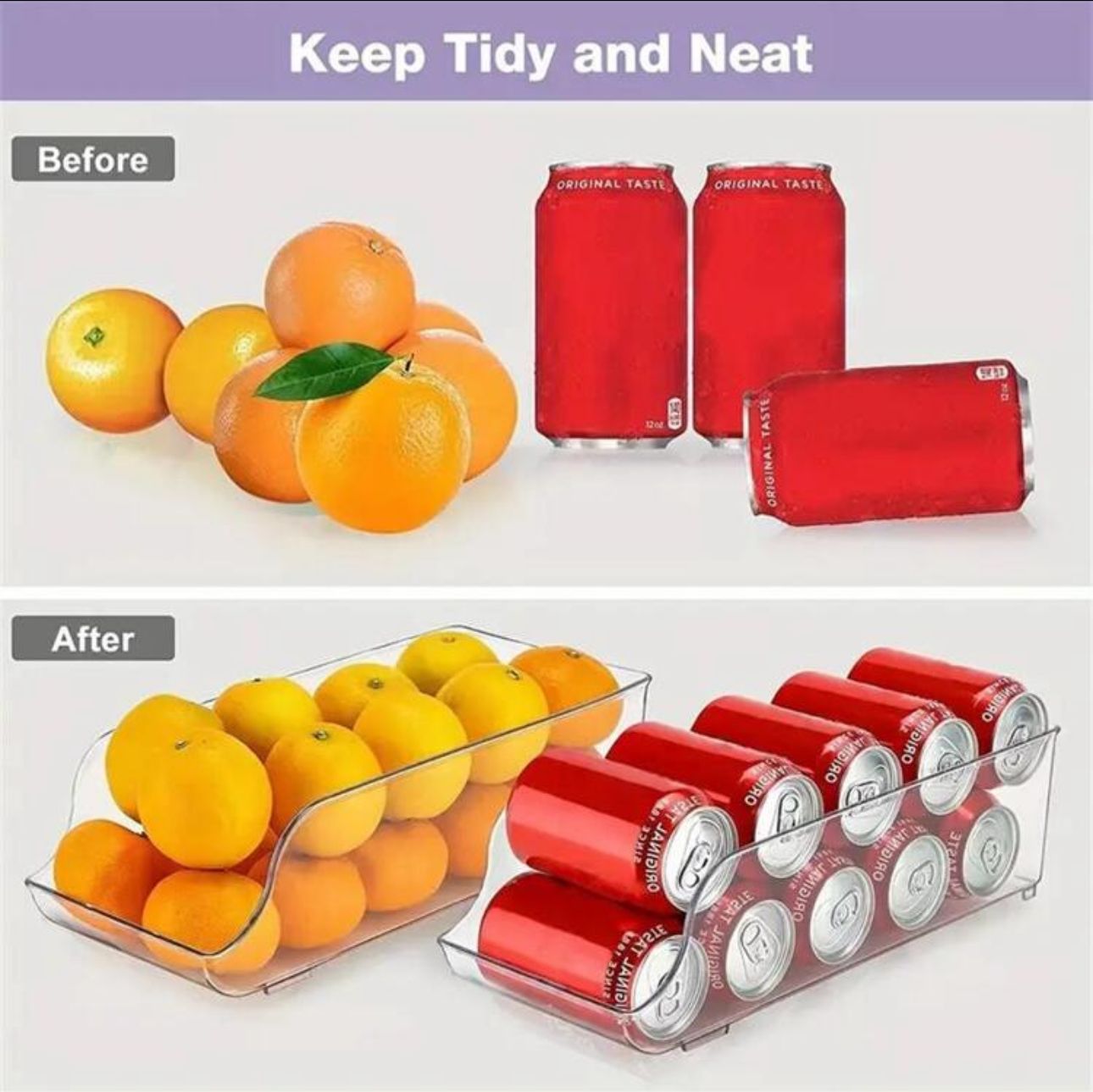 Refrigerator/Freezer Storage Boxes
