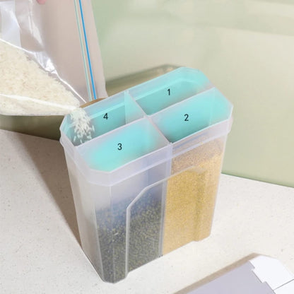 Multi-tier plastic storage organizer