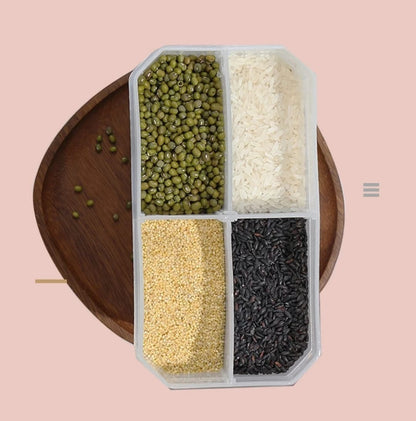 Multi-tier plastic storage organizer