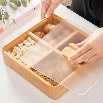 Square Wooden Bamboo